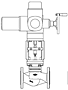Product Image- 440 Straightway Control Valves<br>with Electric Actuator AUMA SAR